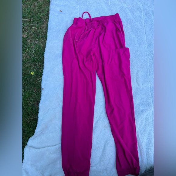 Pink minty mint size L scrub set - Picture 2 of 4